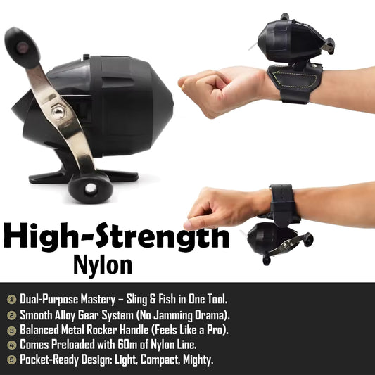 Vidar BL10s Outdoor Hunting Slingshot Fishing Reel GG