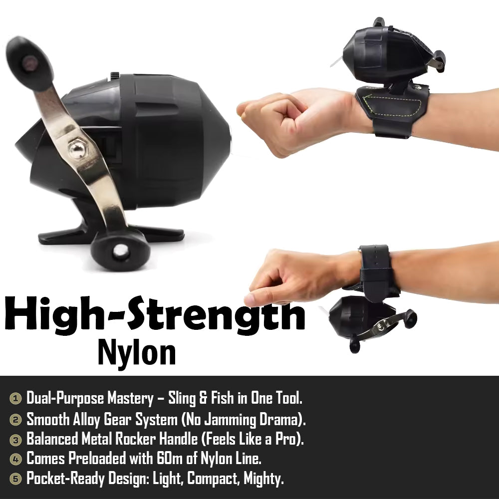 Vidar BL10s Outdoor Hunting Slingshot Fishing Reel GG