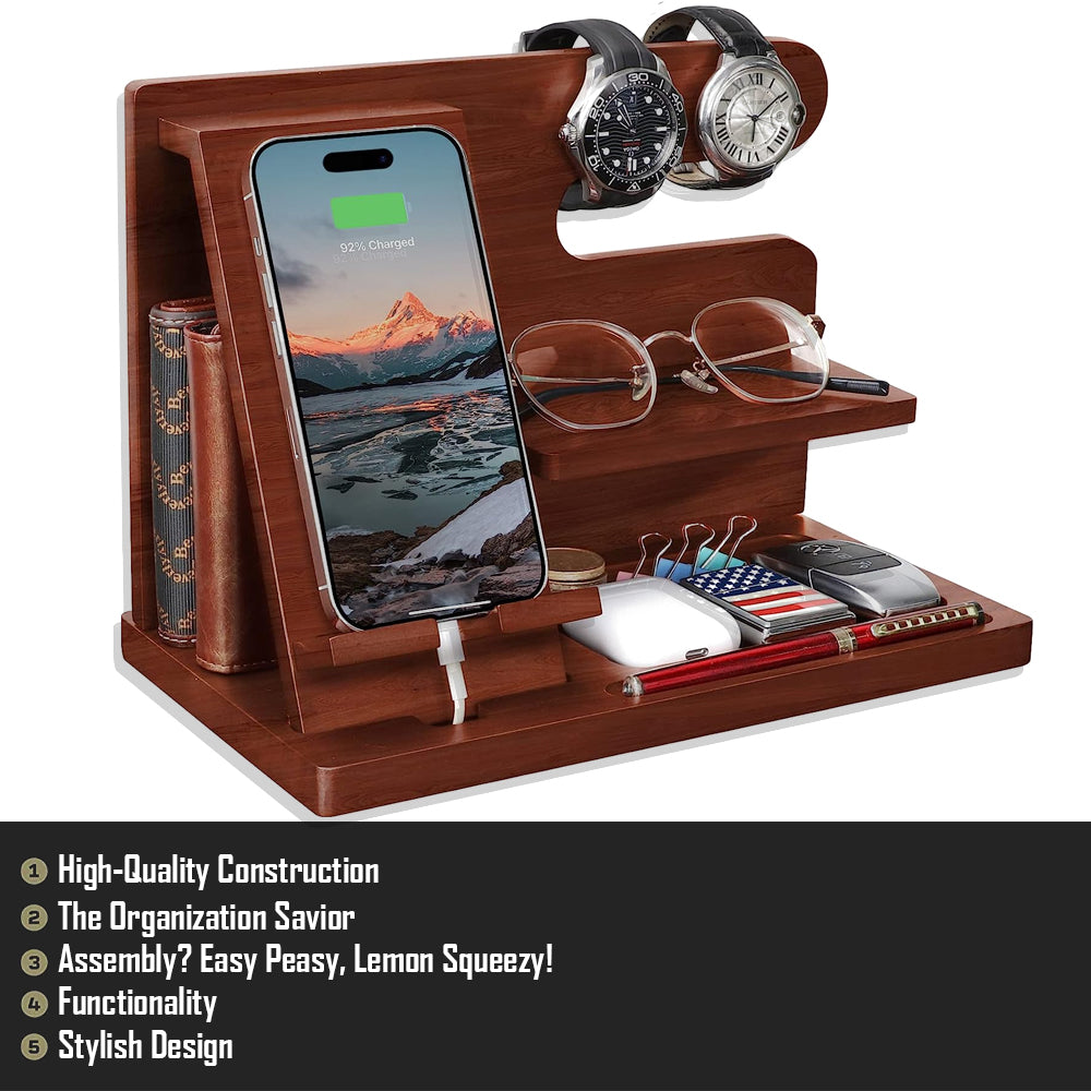 Triassic Wood Phone Docking Station GG