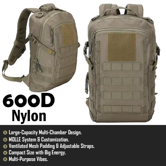 Idun 20L Waterproof Travel Outdoor Tactical Backpack GG