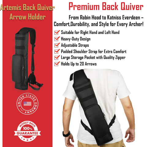 Artemis Back Quiver Arrow Holder GG