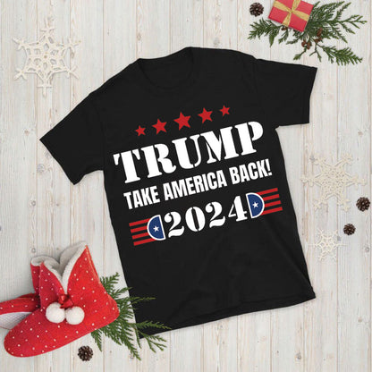 Trump Take America Back! 2024 V2 Unisex Short-Sleeve T-Shirt