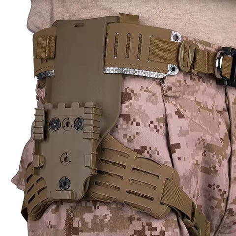 Bragi Tactical Drop Leg Strap Molle Hunting Airsoft Holster GG