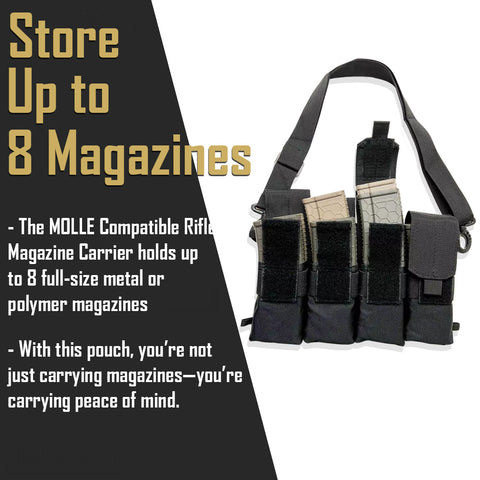 Ares Magazine Carrier 8-Mag Pouch for Rifle GG