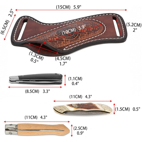 Triassic Folding Knife Holder GG