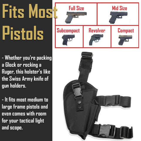 Venus Tactical Right Handed Leg Holster GG