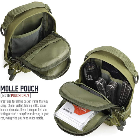 Idun Tactical Molle Waist Pouch Medical Organizer GG