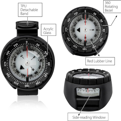 Nautilus Scuba Compass GG