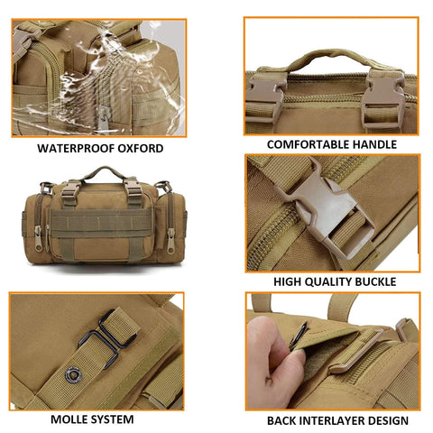 Anicetus Small Tactical Duffle Bag Men GG