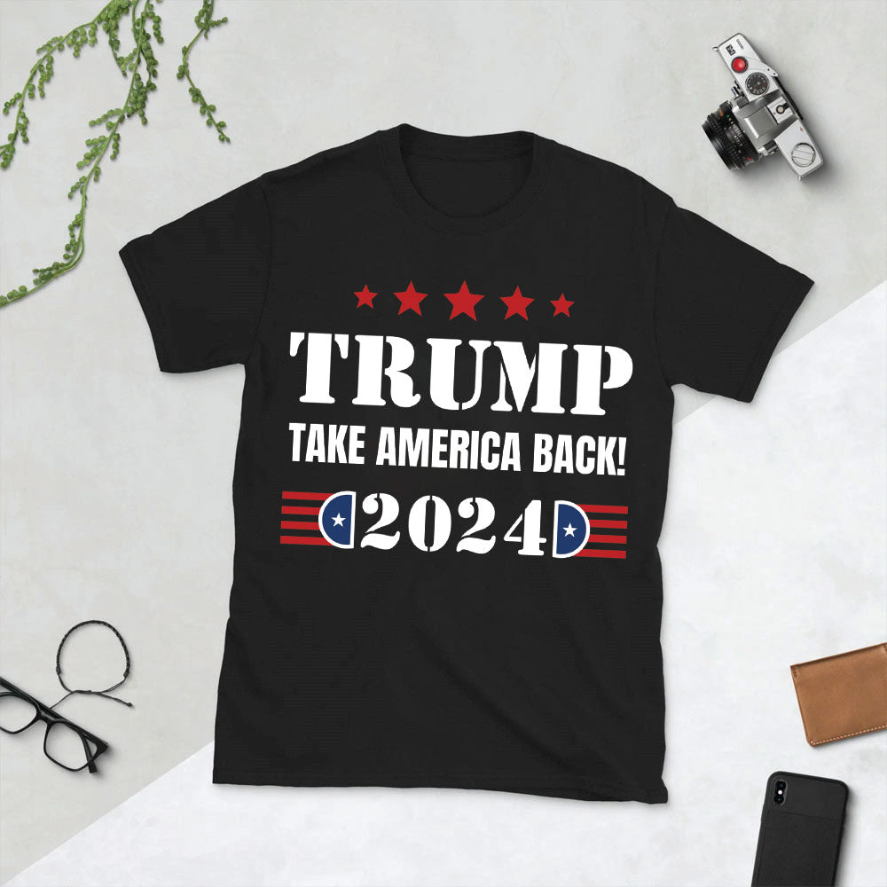 Trump Take America Back! 2024 V2 Unisex Short-Sleeve T-Shirt