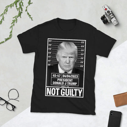 Trump NOT GUILTY Unisex Short-Sleeve T-Shirt