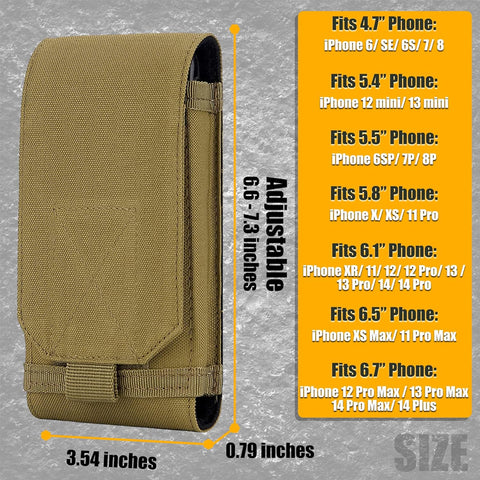 Eros Tactical Molle Phone Cover Case GG