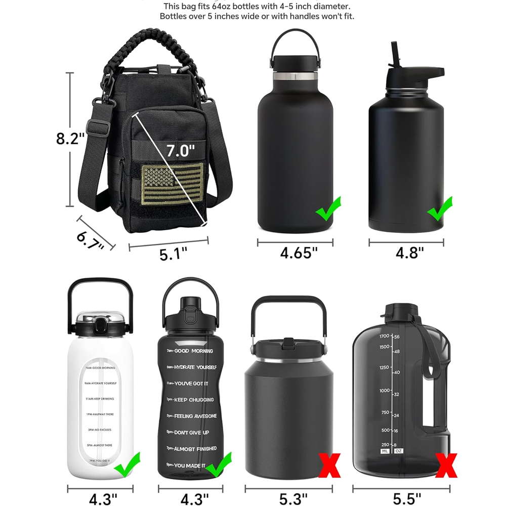 Vidar Water Bottle Sleeve GG