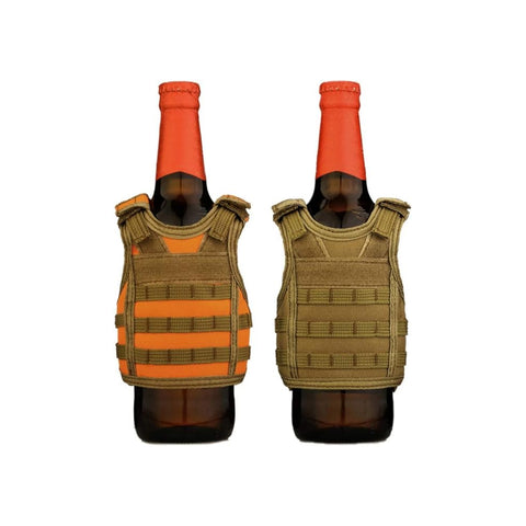 Vidar tactical beer bottle Lid beverage bottle Vest GG