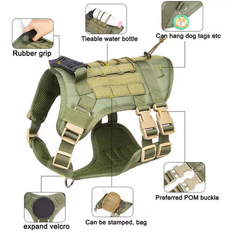 Sif Dog Tactical Vest Harness GG