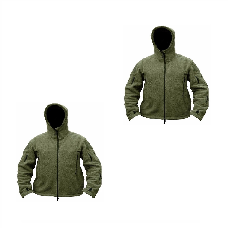 2 Winter Thermal Fleece Tactical Jackets