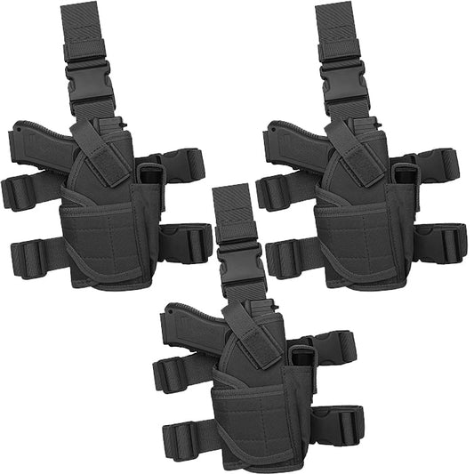 3 Dreadnought drop leg holsters