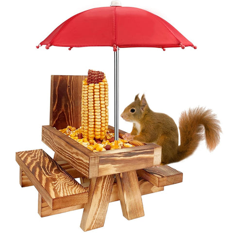 Triassic Squirrel Feeder Table GG