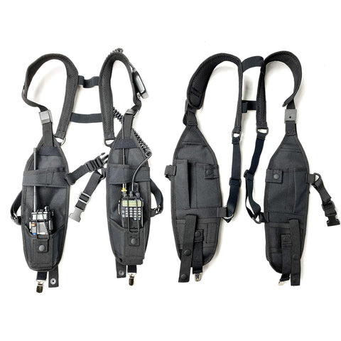 Triassic Radio Shoulder Harness Holster GG