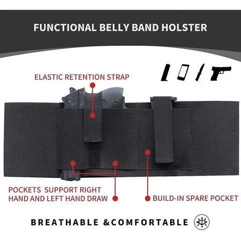 Triassic Belly Band Pistol Holster GG