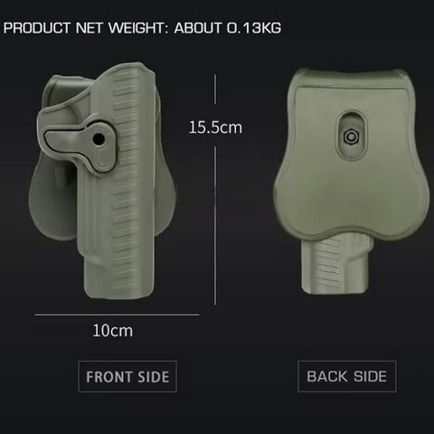 Bragi Airsoft Pistol Holster Belt Holster OWB GG