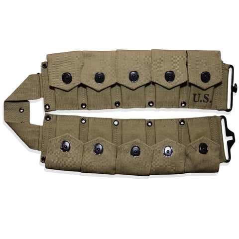 Montu Rifle Ammunition Cartridge Belt WWII GG