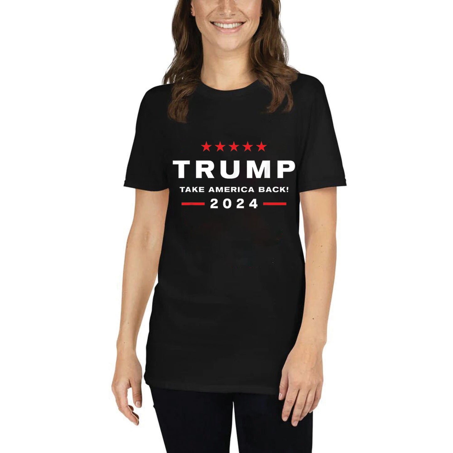 Trump 2024 TAKE AMERICA BACK! Unisex Short-Sleeve T-Shirt