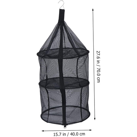 Forseti Outdoor Camping Folding Circular Mesh Dryer Net GG
