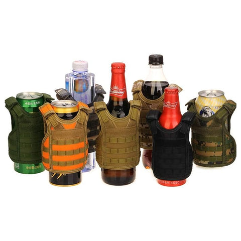 Vidar tactical beer bottle Lid beverage bottle Vest GG