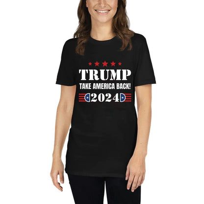 Trump Take America Back! 2024 V2 Unisex Short-Sleeve T-Shirt