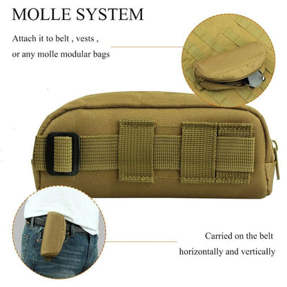 Idun Outdoor Hunting Sunglasses Case Molle Pouch Goggles GG