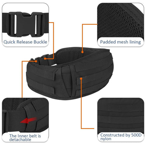 Vidar Tactical Camouflage Waist Belt GG