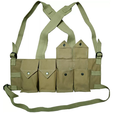 Anicetus Rhodesian FAL / G3 / M14 Bush War Magazine Chest Rig GG