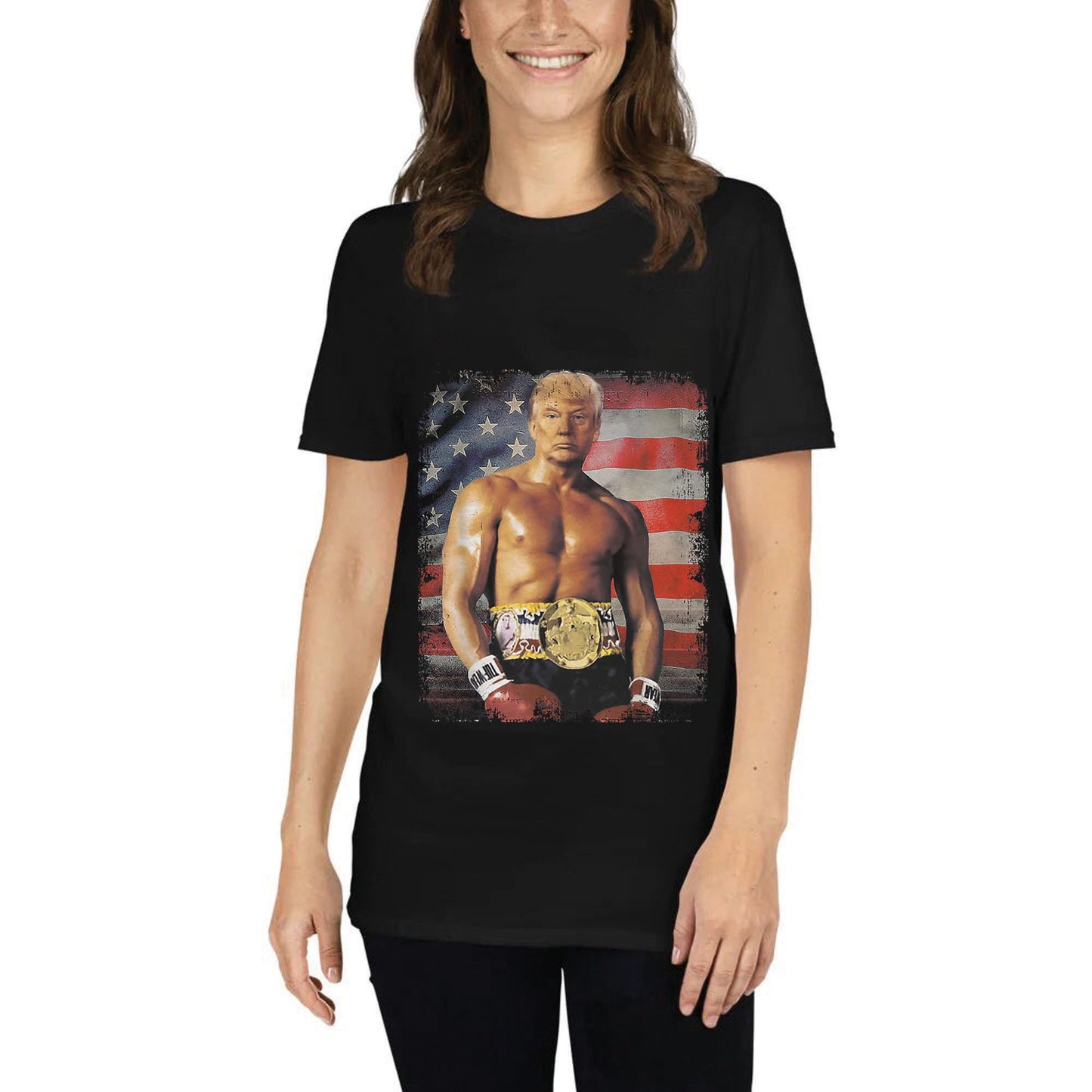 Trump Boxing Unisex Short-Sleeve T-Shirt