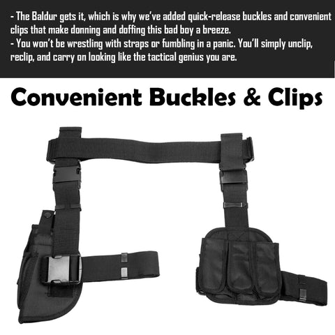 Baldur Drop Leg Gun Holster GG