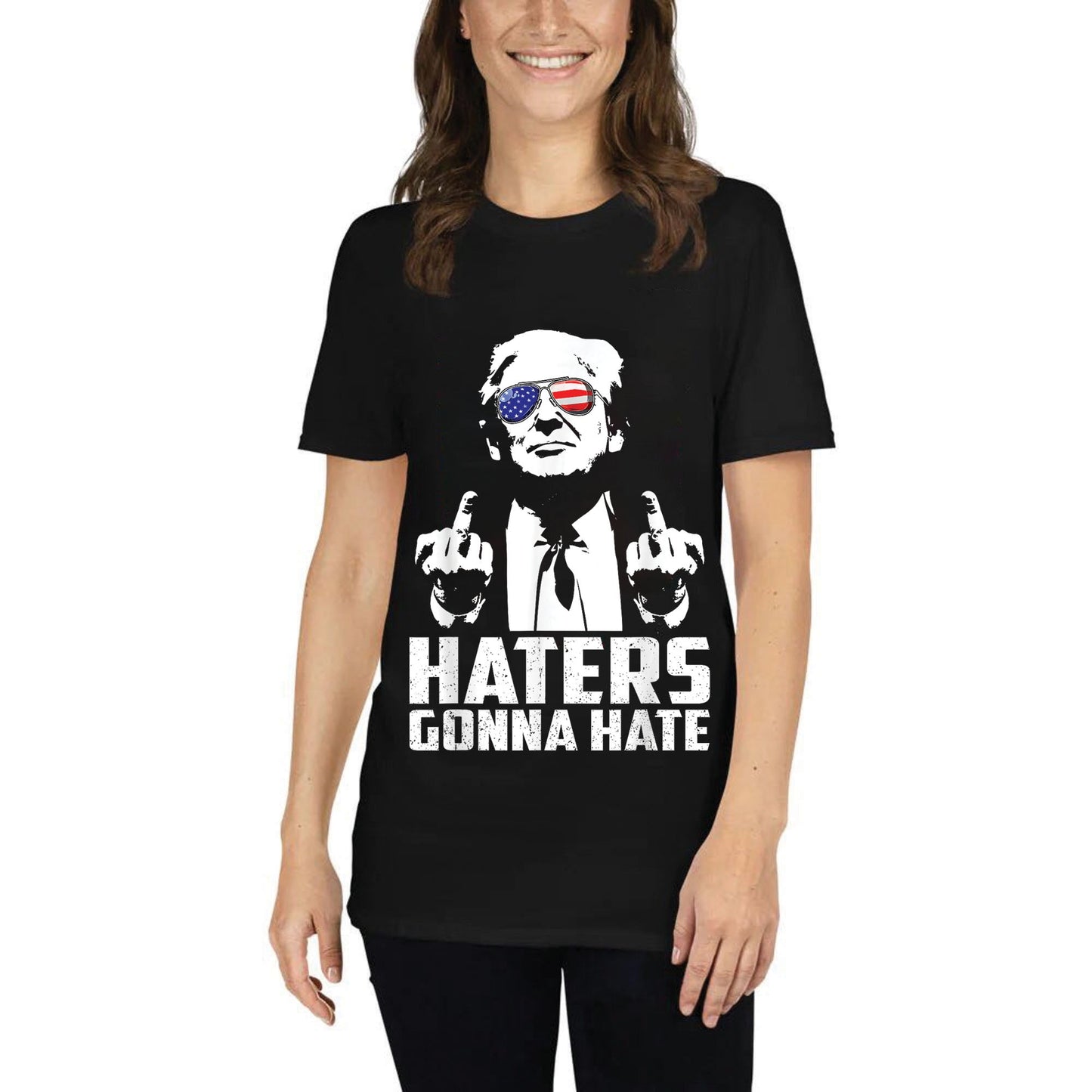 Haters Gonna Hate Unisex Short-Sleeve T-Shirt