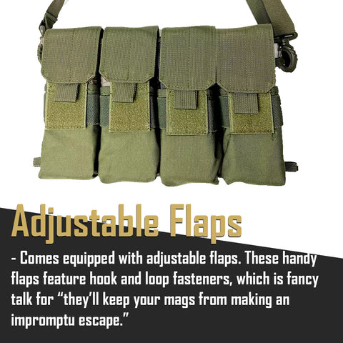 Ares Magazine Carrier 8-Mag Pouch for Rifle GG