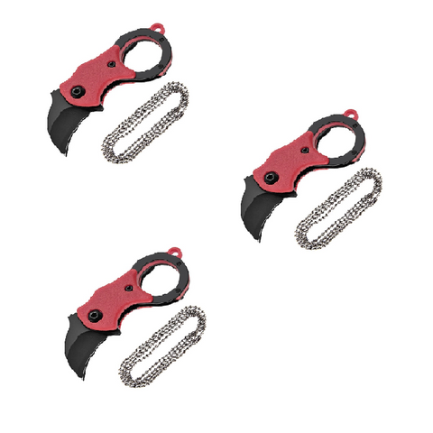 3 EDC Mini Claw Knives