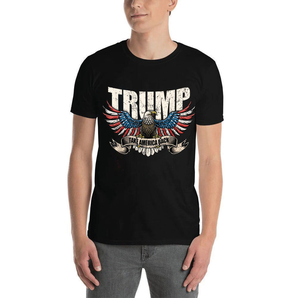 Trump TAKE AMERICA BACK! V2 Unisex Short-Sleeve T-Shirt