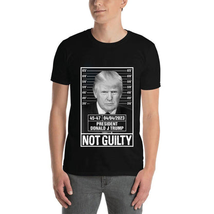 Trump NOT GUILTY Unisex Short-Sleeve T-Shirt