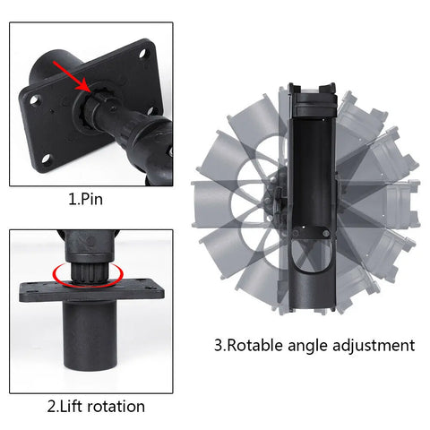 Triassic Adjustable Powerlock Rod Holder GG