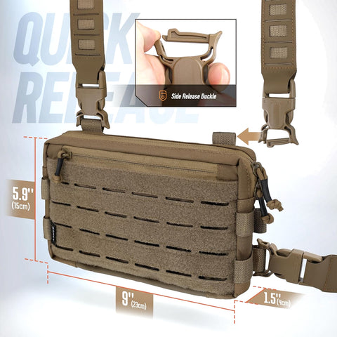 Anicetus Tactical Chest Rig Pack for Men GG