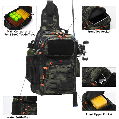 Forseti Tactical Sling Bag For Men Small Rover Shoulder GG