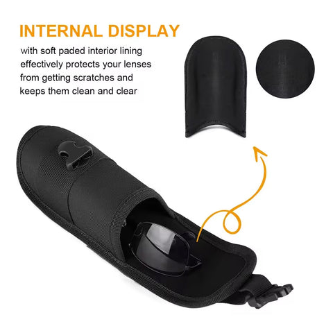 Idun Tactical Molle Glasses Pouch Sunglasses Waterproof GG