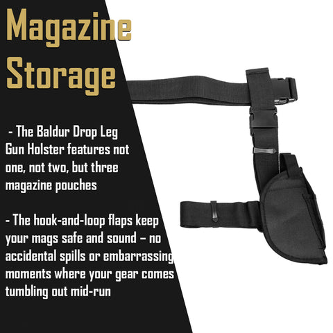 Baldur Drop Leg Gun Holster GG