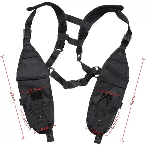 Triassic Radio Shoulder Harness Holster GG