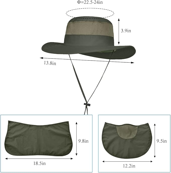 1x Dino Outdoor Sun Hat