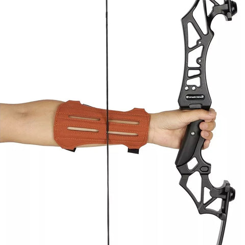 Triassic Archery Arm Guard 3 Fingers Glove GG