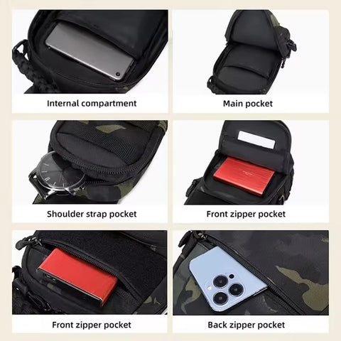 Forseti Camping Chest Bag Tactical Backpack for Men GG