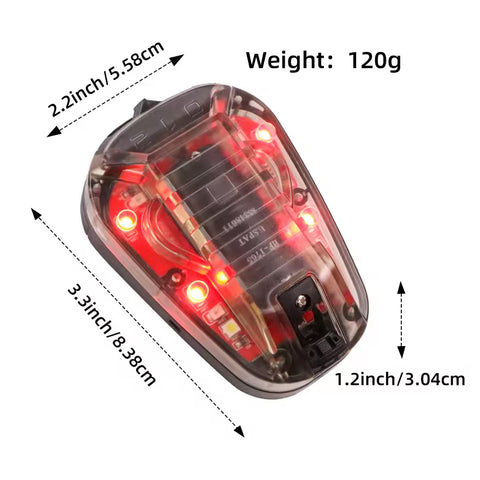 Vidar Waterproof Ladybird Lamp Headlamp Tactical GG